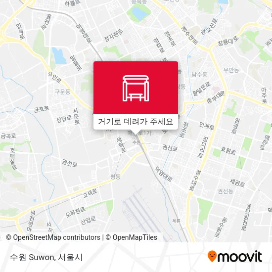 수원 Suwon 지도