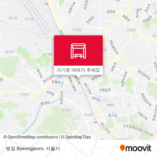 병점 Byeongjeom 지도