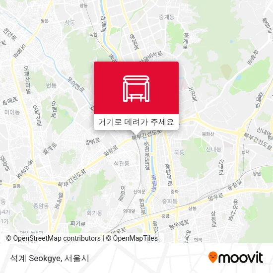 석계 Seokgye 지도