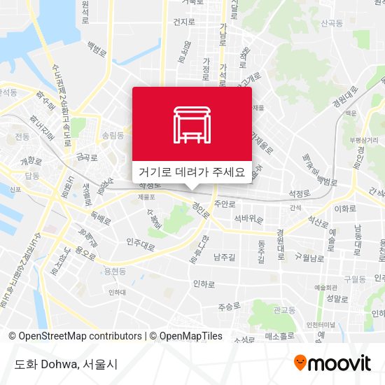 도화 Dohwa 지도