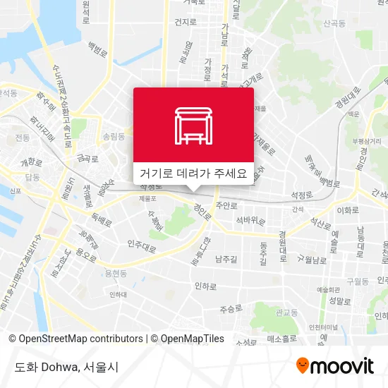 도화 Dohwa 지도