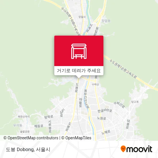 도봉 Dobong 지도