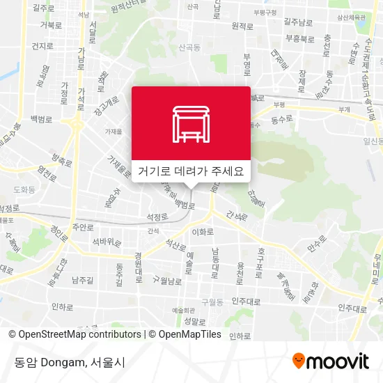 동암 Dongam 지도