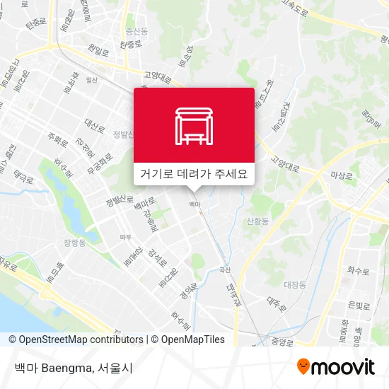 백마 Baengma 지도