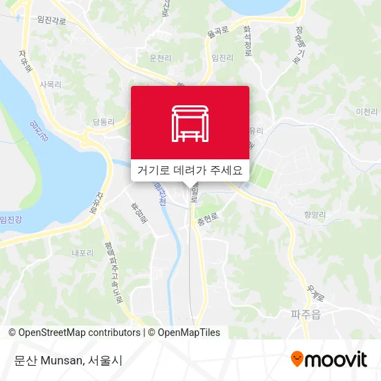 문산 Munsan 지도