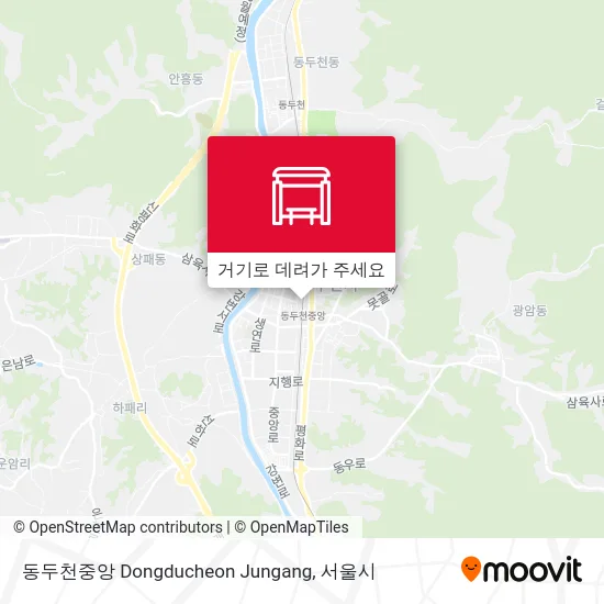 동두천중앙 Dongducheon Jungang 지도