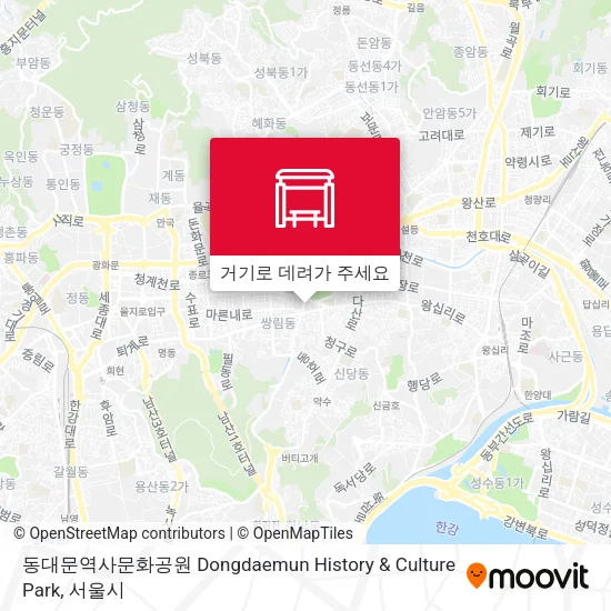 동대문역사문화공원 Dongdaemun History & Culture Park 지도
