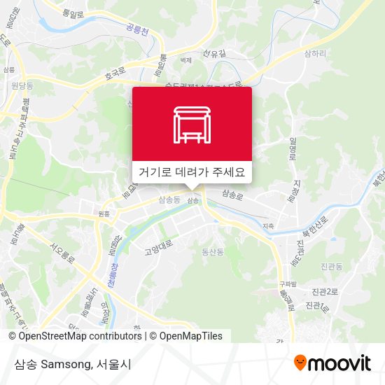삼송 Samsong 지도