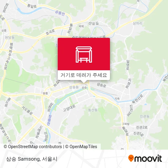 삼송 Samsong 지도