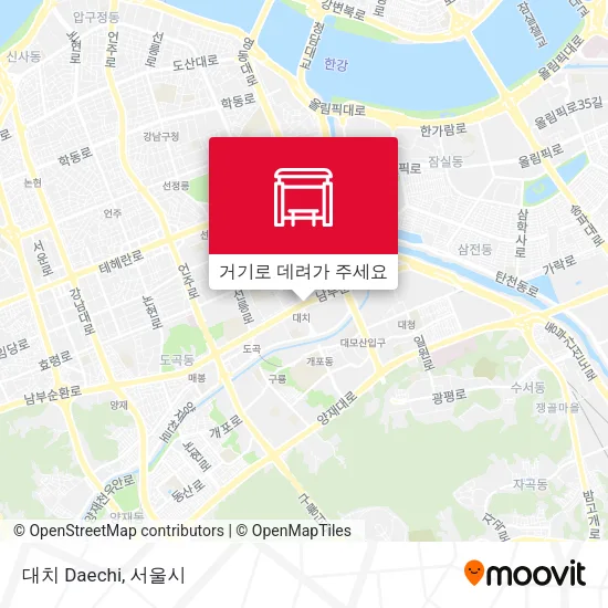 대치 Daechi 지도
