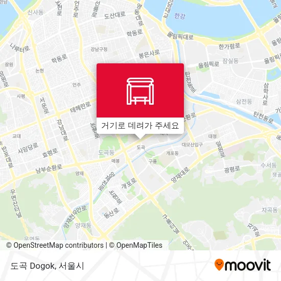 도곡 Dogok 지도