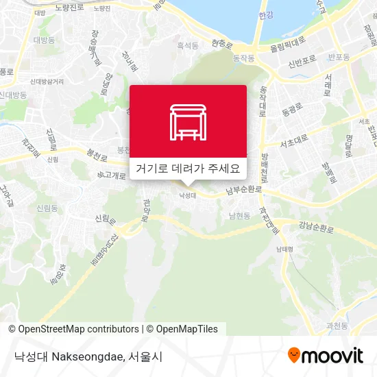 낙성대 Nakseongdae 지도