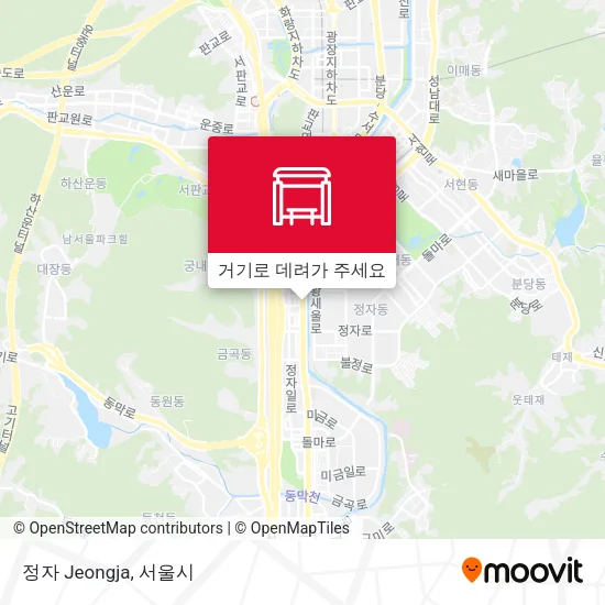 정자 Jeongja 지도