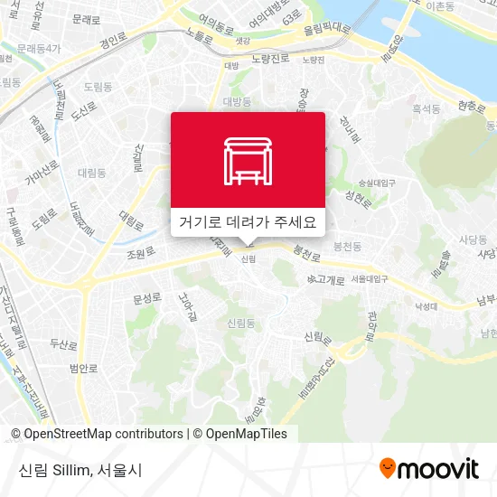 신림 Sillim 지도