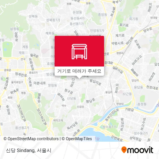 신당 Sindang 지도