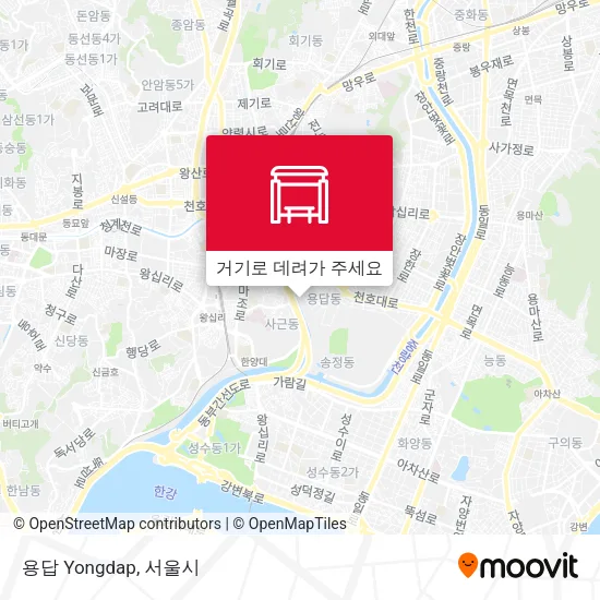 용답 Yongdap 지도