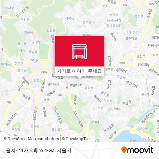 을지로4가 Euljiro 4-Ga 지도