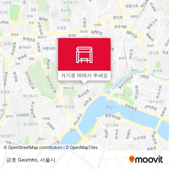 금호 Geumho 지도