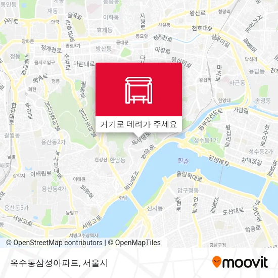 옥수동삼성아파트 지도