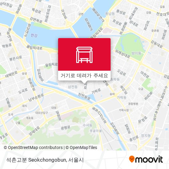 석촌고분 Seokchongobun 지도