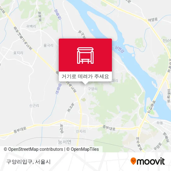 구양리입구 지도