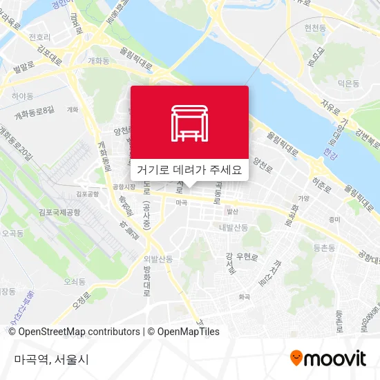 마곡역 지도
