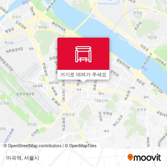 마곡역 지도