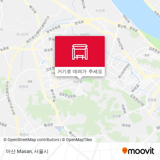 마산 Masan 지도