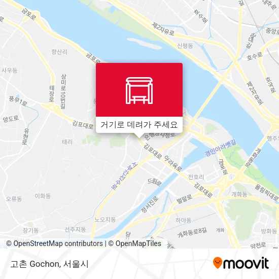 고촌 Gochon 지도