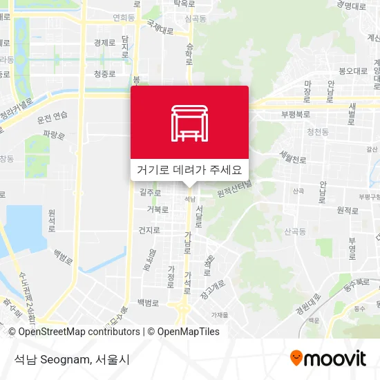 석남 Seognam 지도