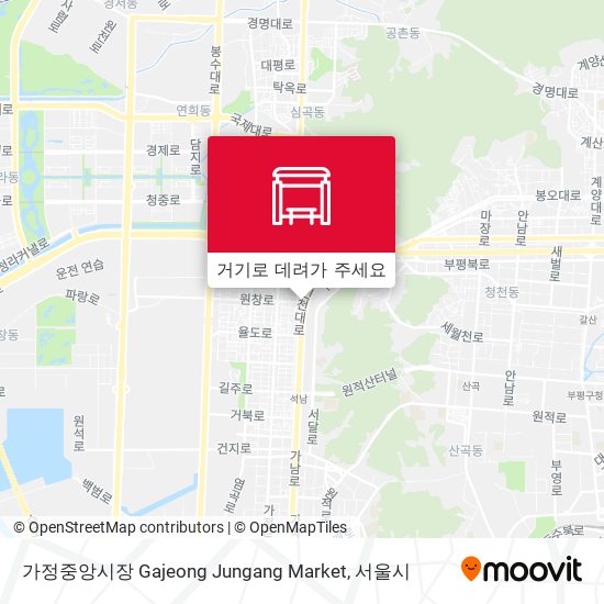 가정중앙시장 Gajeong Jungang Market 지도