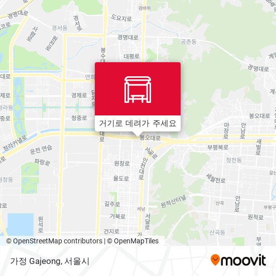 가정 Gajeong 지도