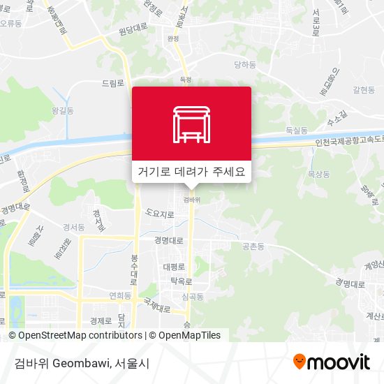 검바위 Geombawi 지도