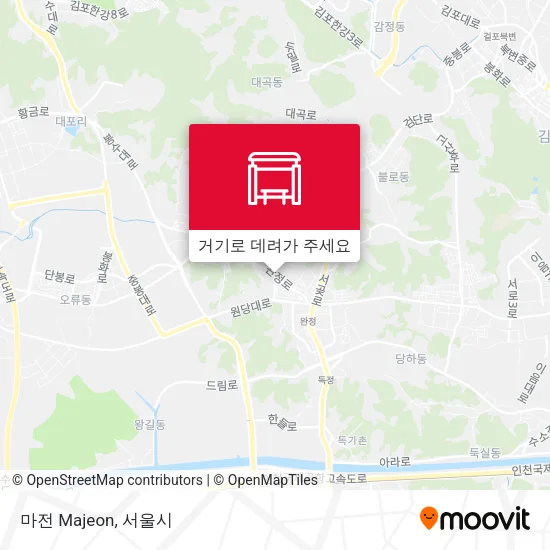 마전 Majeon 지도