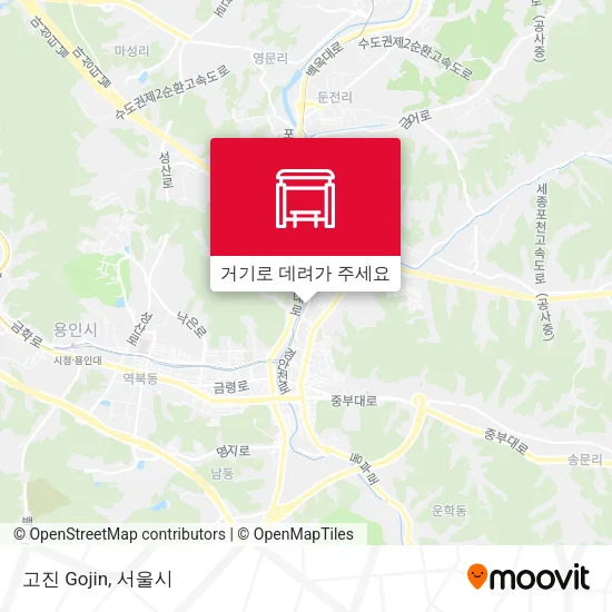 고진 Gojin 지도