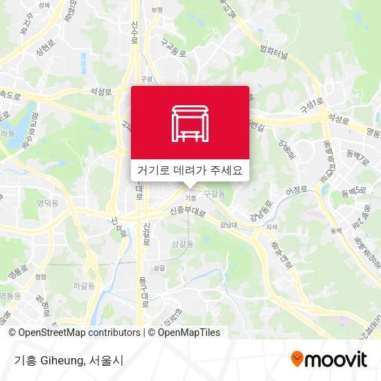 기흥 Giheung 지도