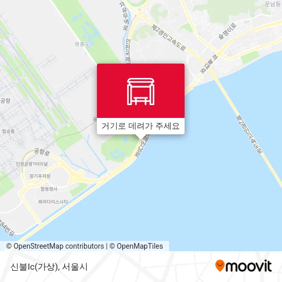 신불Ic(가상) 지도