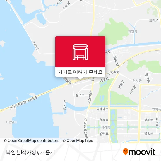 북인천Ic(가상) 지도