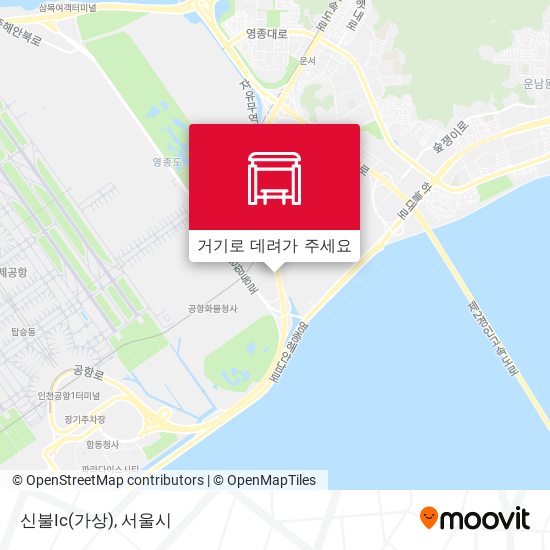 신불Ic(가상) 지도