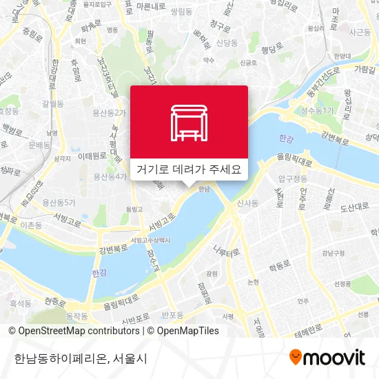 한남동하이페리온 지도