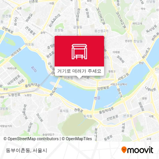 동부이촌동 지도