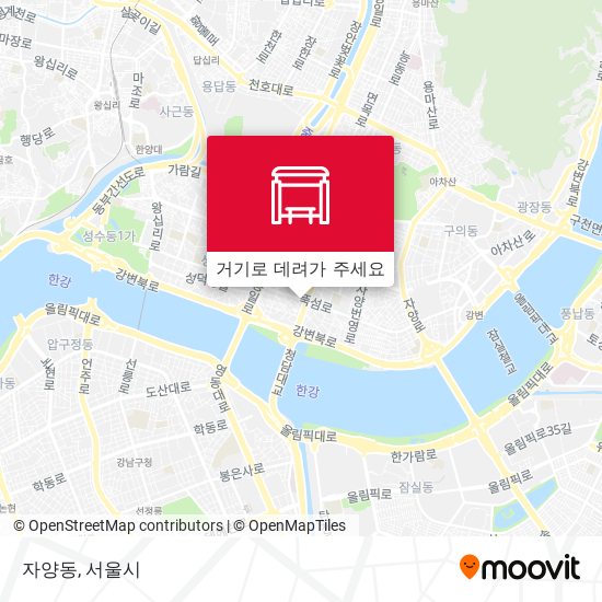 자양동 지도