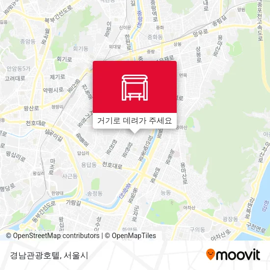 경남관광호텔 지도