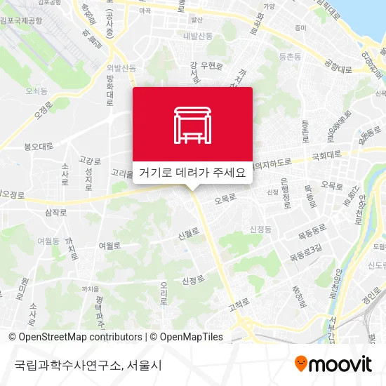 국립과학수사연구소 지도