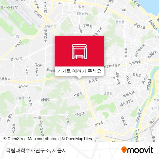 국립과학수사연구소 지도