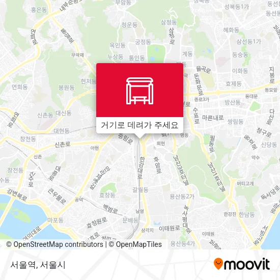 서울역 지도