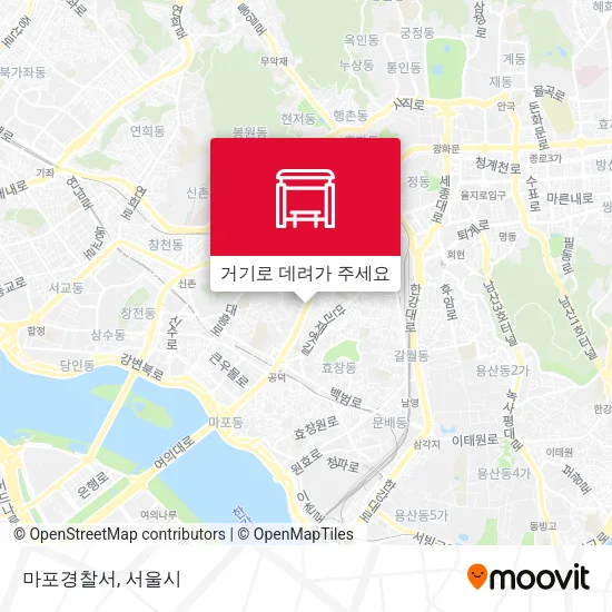 마포경찰서 지도