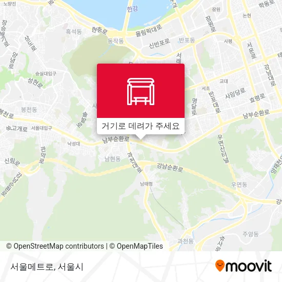 서울메트로 지도