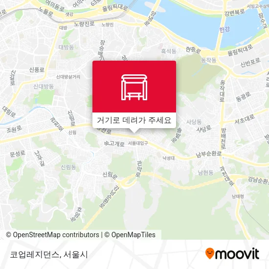 코업레지던스 지도