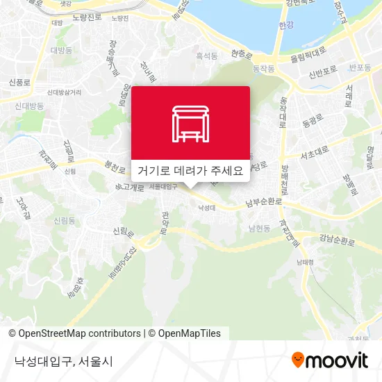 낙성대입구 지도